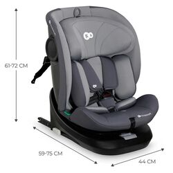 Автокресло Kinderkraft i-Grow i-Size KCIGRO00GRY0000 (Grey) Thumb