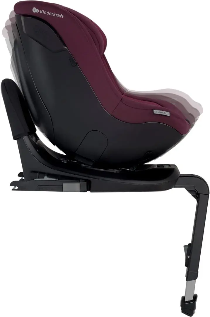 Scaun auto KinderKraft I-Guard Pro (Burgundy)