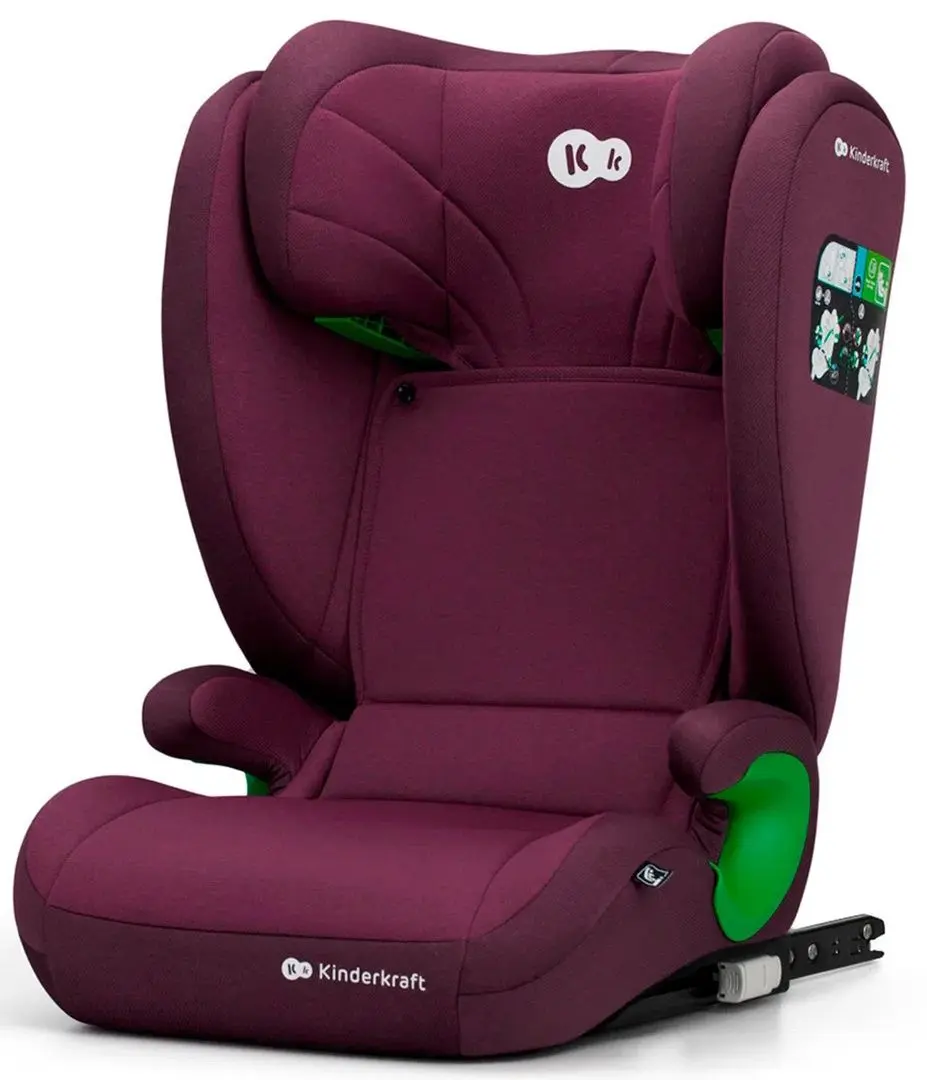 Scaun auto Kinderkraft Junior Fix 2 (Cherry Pearl)