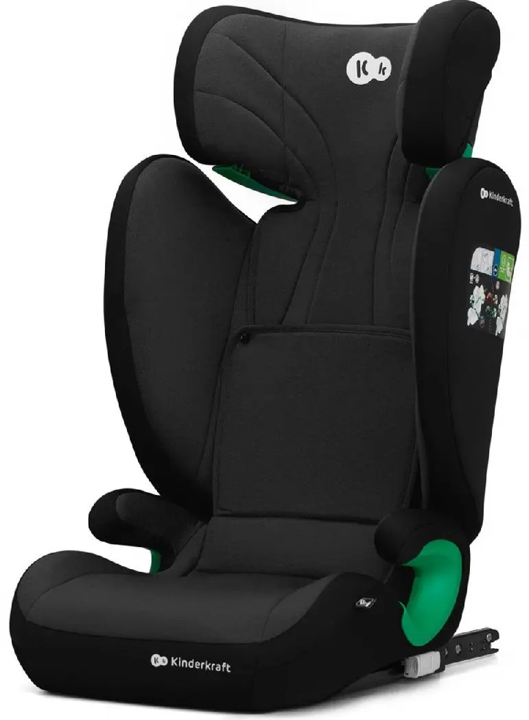 Scaun auto Kinderkraft Junior Fix 2 (Graphite Black)