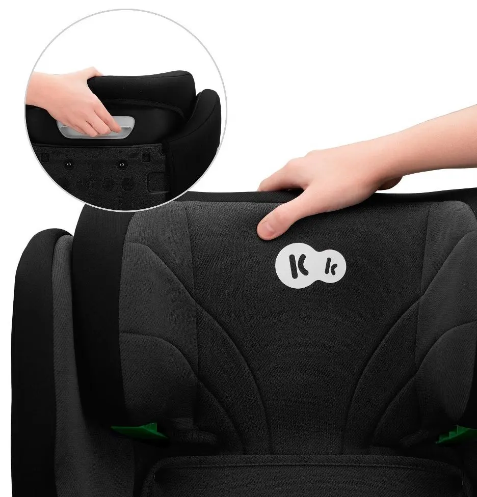 Scaun auto Kinderkraft Junior Fix 2 (Graphite Black)