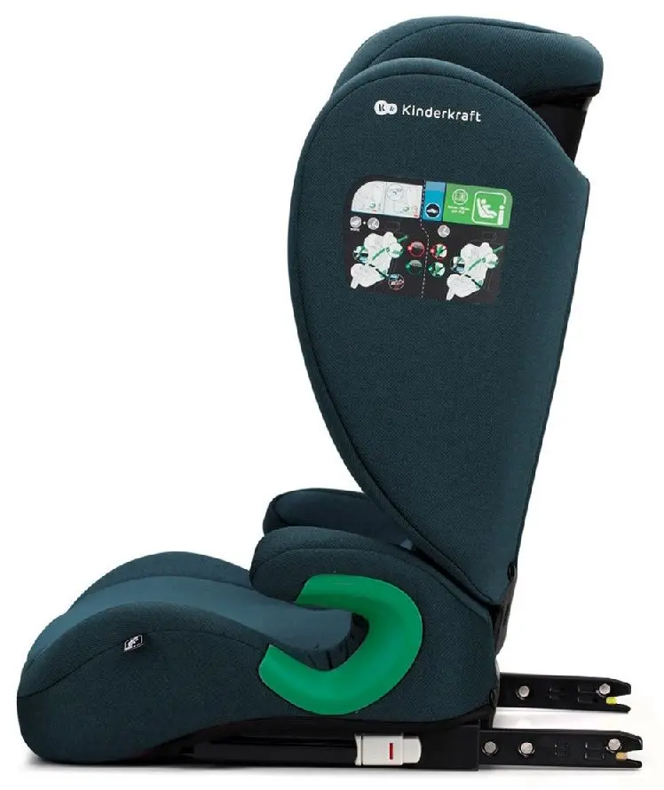Автокресло Kinderkraft Junior Fix 2 (Harbour Blue)
