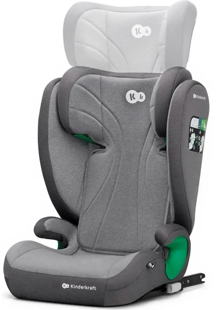 Автокресло Kinderkraft Junior Fix 2 (Rocket Grey) - 4