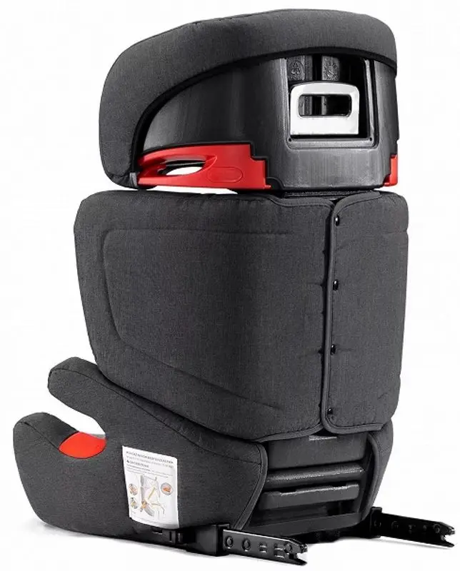 Автокресло Kinderkraft Junior Fix (Black) - 6