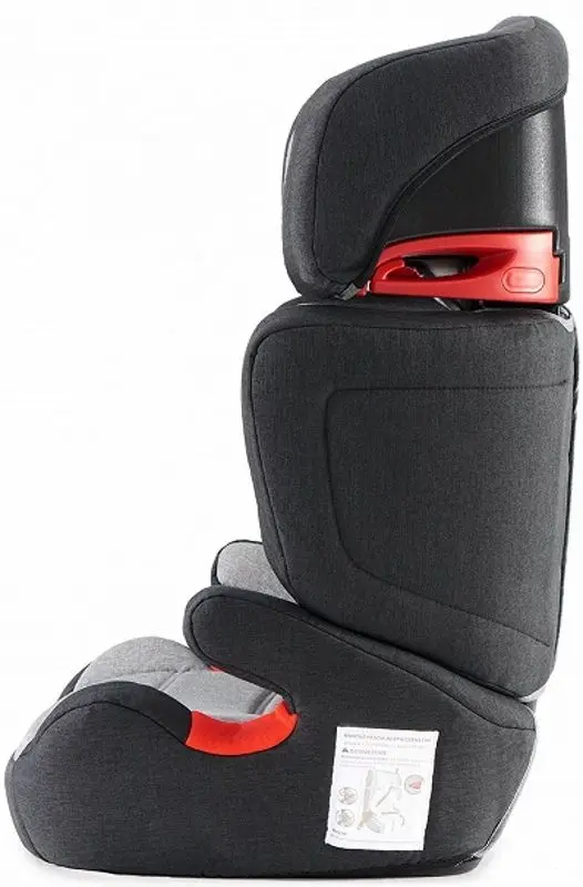 Scaun auto KinderKraft Junior Fix (Black/Grey)