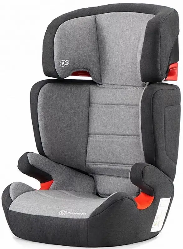 Scaun auto KinderKraft Junior Fix (Black/Grey)