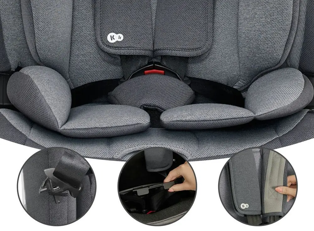 Scaun auto Kinderkraft Oneto3 i-Size KCONE300GRY0000 (Grey)