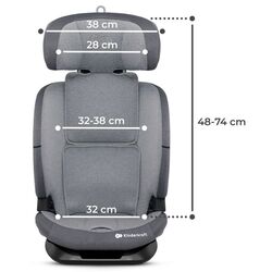 Scaun auto Kinderkraft Oneto3 i-Size KCONE300GRY0000 (Grey) Thumb