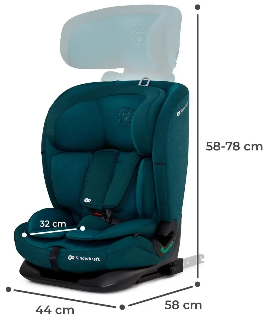 Автокресло Kinderkraft Oneto3 i-Size KCONE300BLU0000 (Blue) - 8