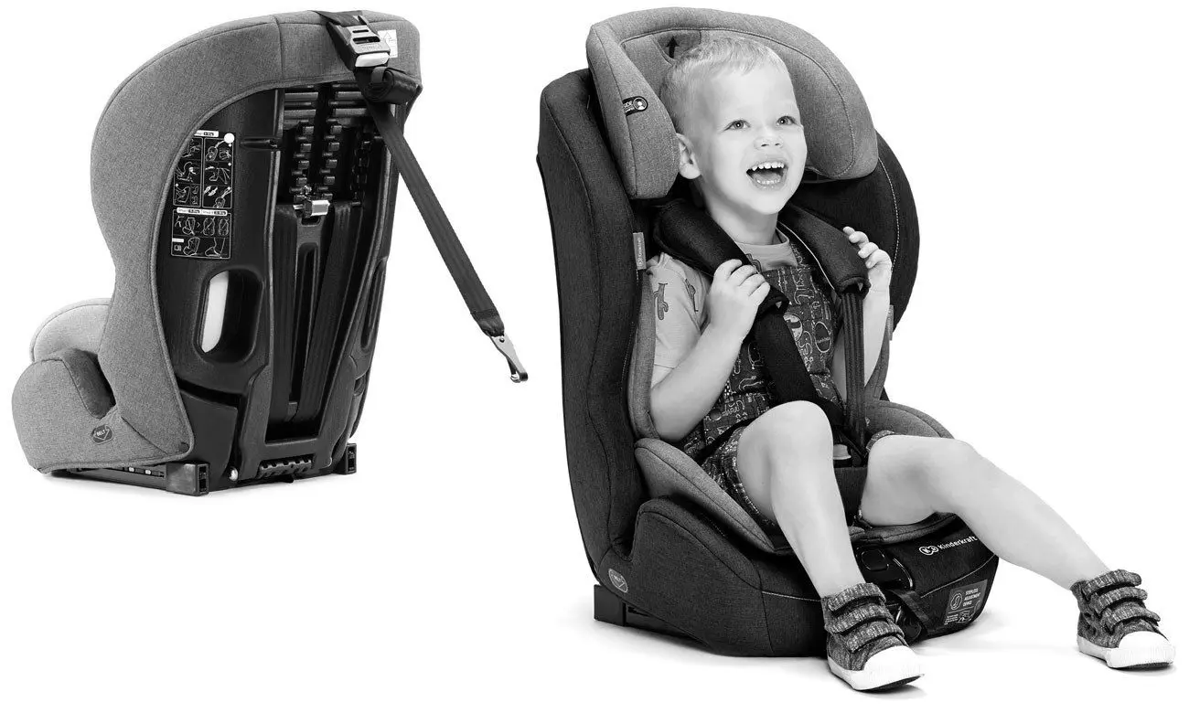 Автокресло KinderKraft Safety Fix (Gray/Black) - 2