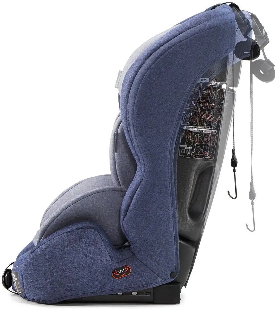 Автокресло Kinderkraft Safety Fix (Navy) - 6