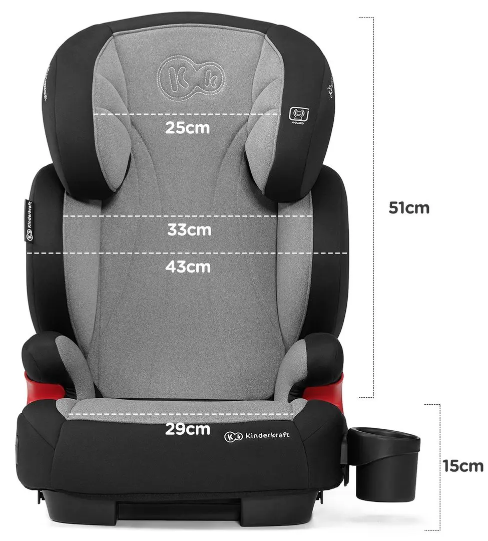 Автокресло Kinderkraft Unity Isofix (Black/Gray)