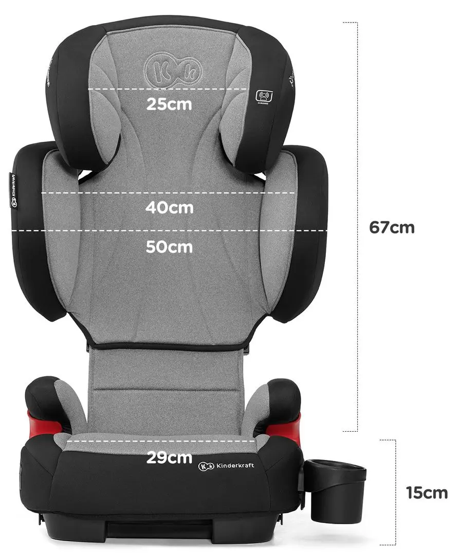 Автокресло Kinderkraft Unity Isofix (Black/Gray)