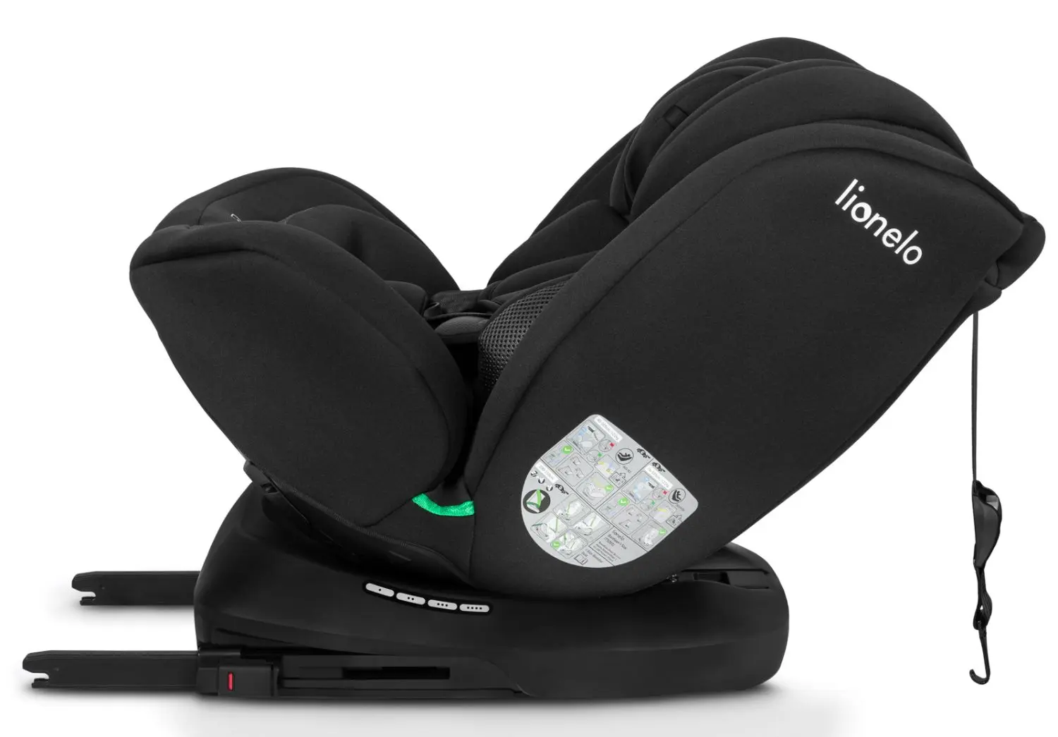 Автокресло Lionelo Bastiaan I-Size (Black Carbon)