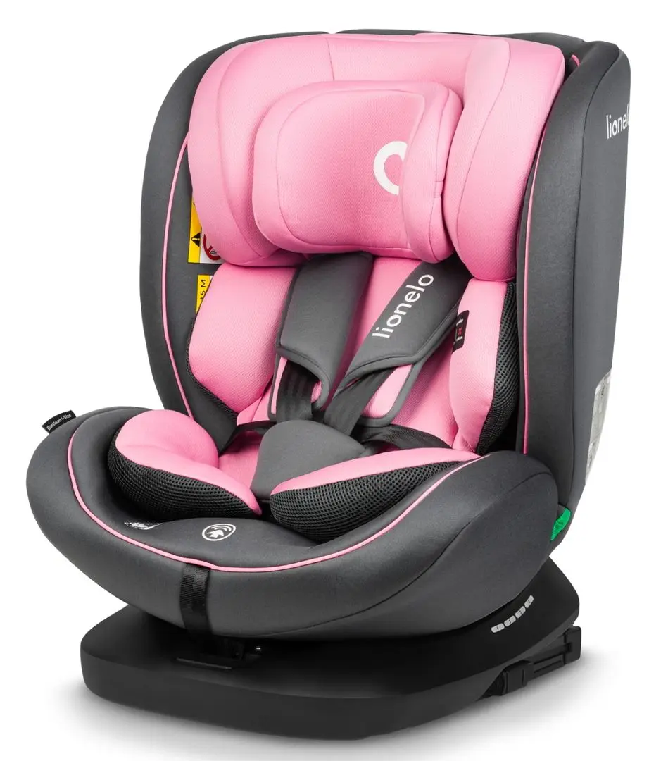 Автокресло Lionelo Bastiaan I-Size (Pink/Gray)