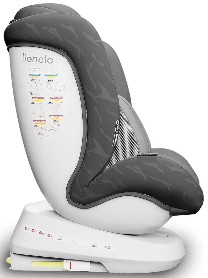 Автокресло Lionelo Bastiaan One (Graphite) - 5