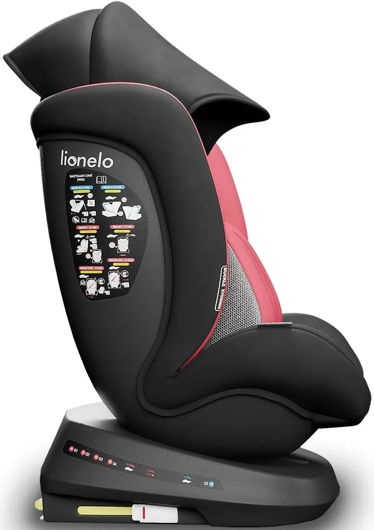 Автокресло Lionelo Bastiaan One (Red Chili) - 6