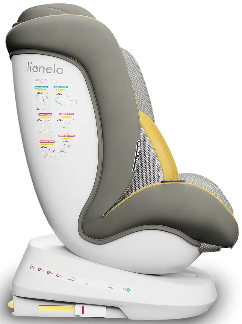 Scaun auto Lionelo Bastiaan One (Yellow Mustard)