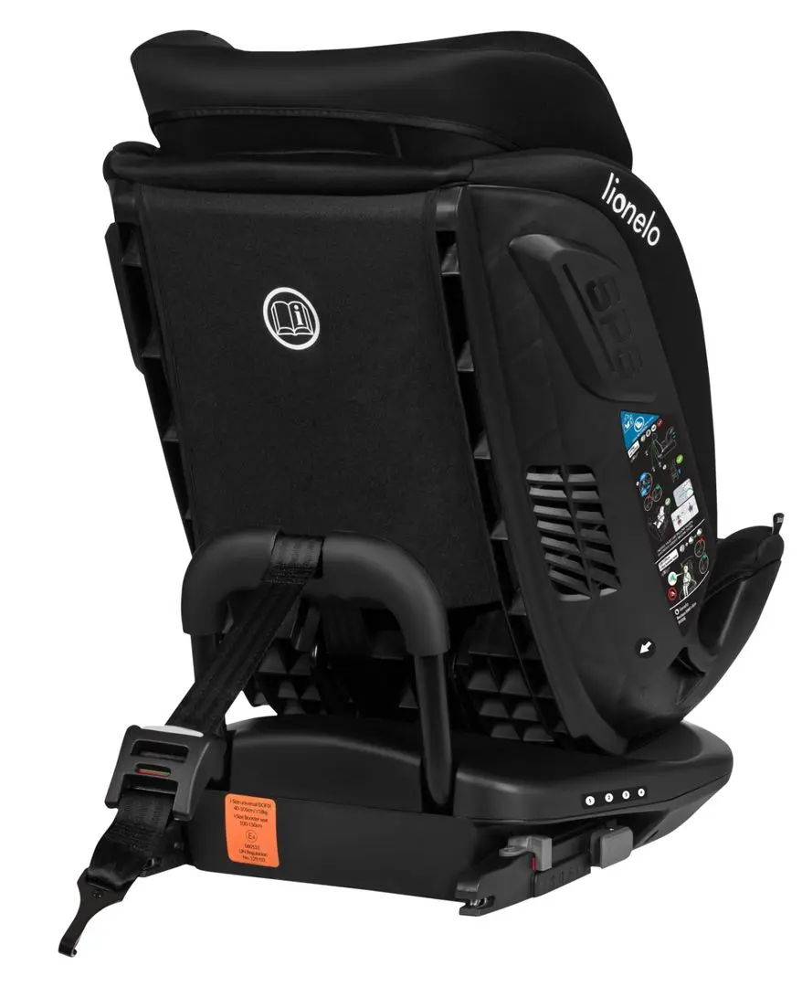 Автокресло Lionelo Bastiaan RWF I-Size (Black Carbon)