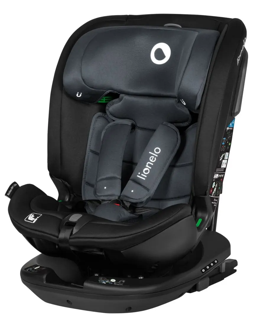 Автокресло Lionelo Bastiaan RWF I-Size (Gray Stone)