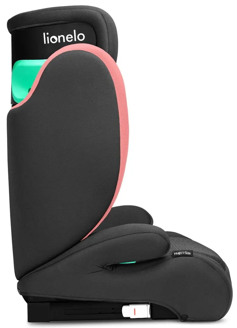 Scaun auto Lionelo Hugo i-Size (Black/Pink)
