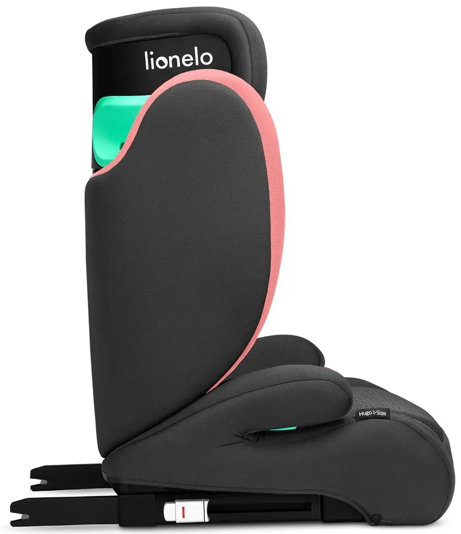 Scaun auto Lionelo Hugo i-Size (Black/Pink)