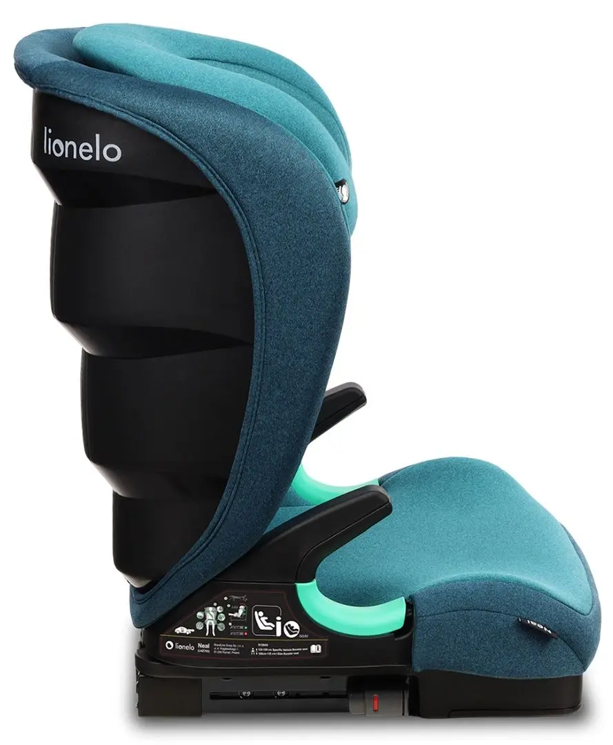 Scaun auto Lionelo Neal (Green/Turquoise)