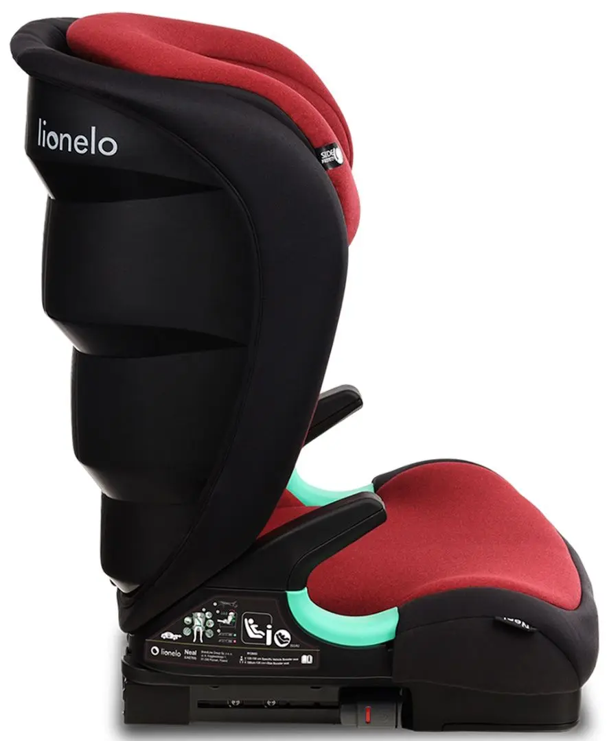 Scaun auto Lionelo Neal (Red/Burgundy)