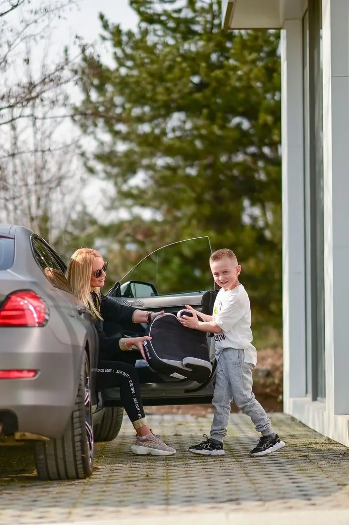 Автокресло Bertoni (Lorelli) Safety Junior Fix (Pink) - 7