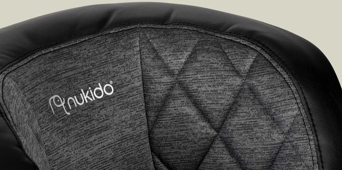 Scaun auto Nukido Louis (Black/Grey)