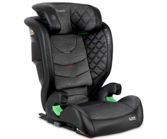 Scaun auto Nukido Louis (Black/Grey)