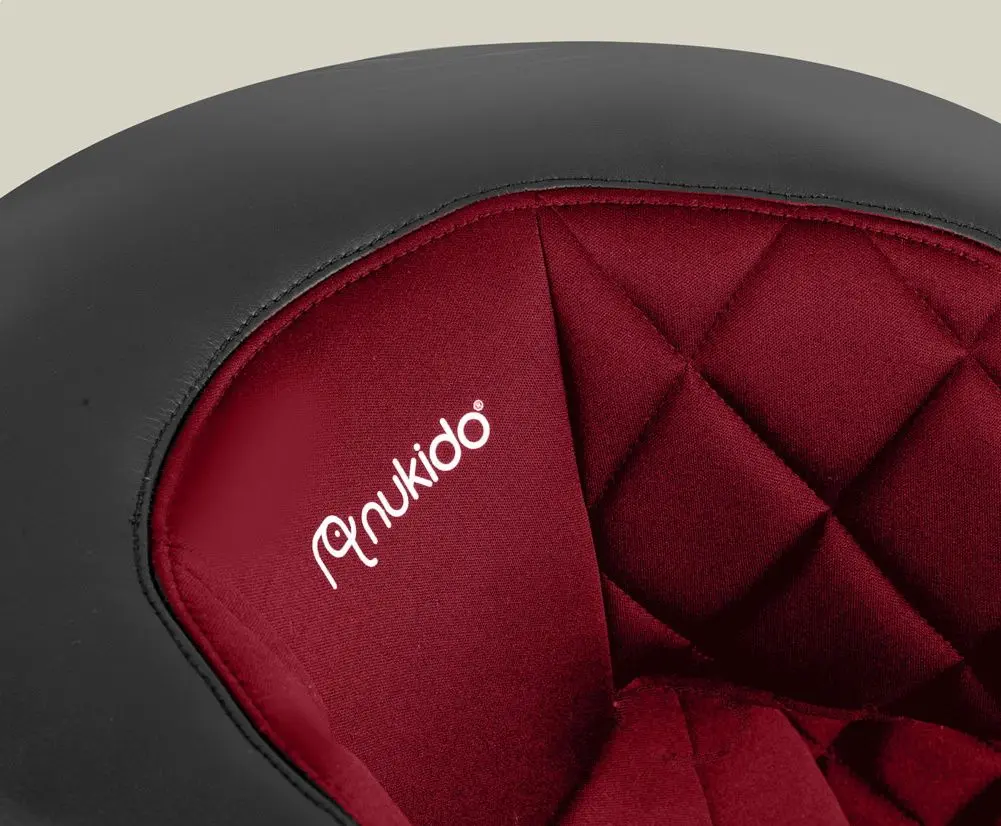 Scaun auto Nukido Louis (Black/Red)