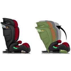 Scaun auto Nukido Louis (Black/Red) Thumb