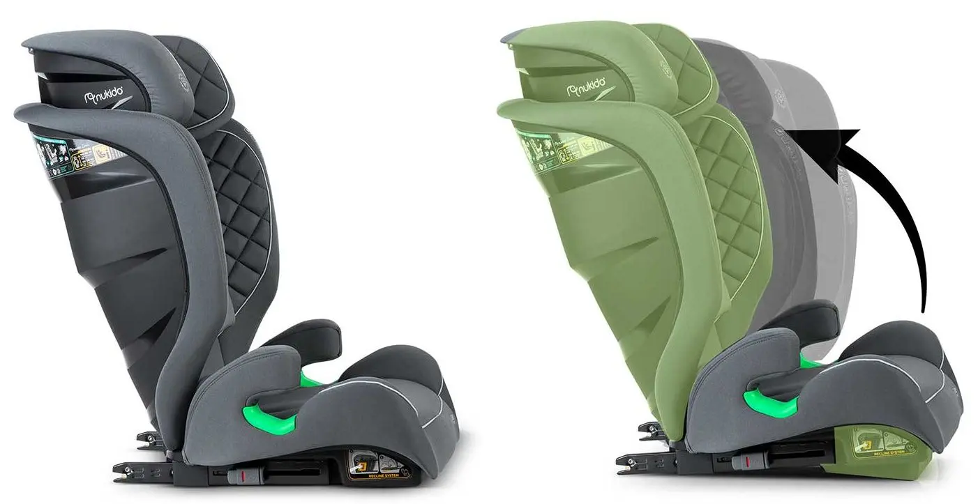 Scaun auto Nukido Louis (Grey)