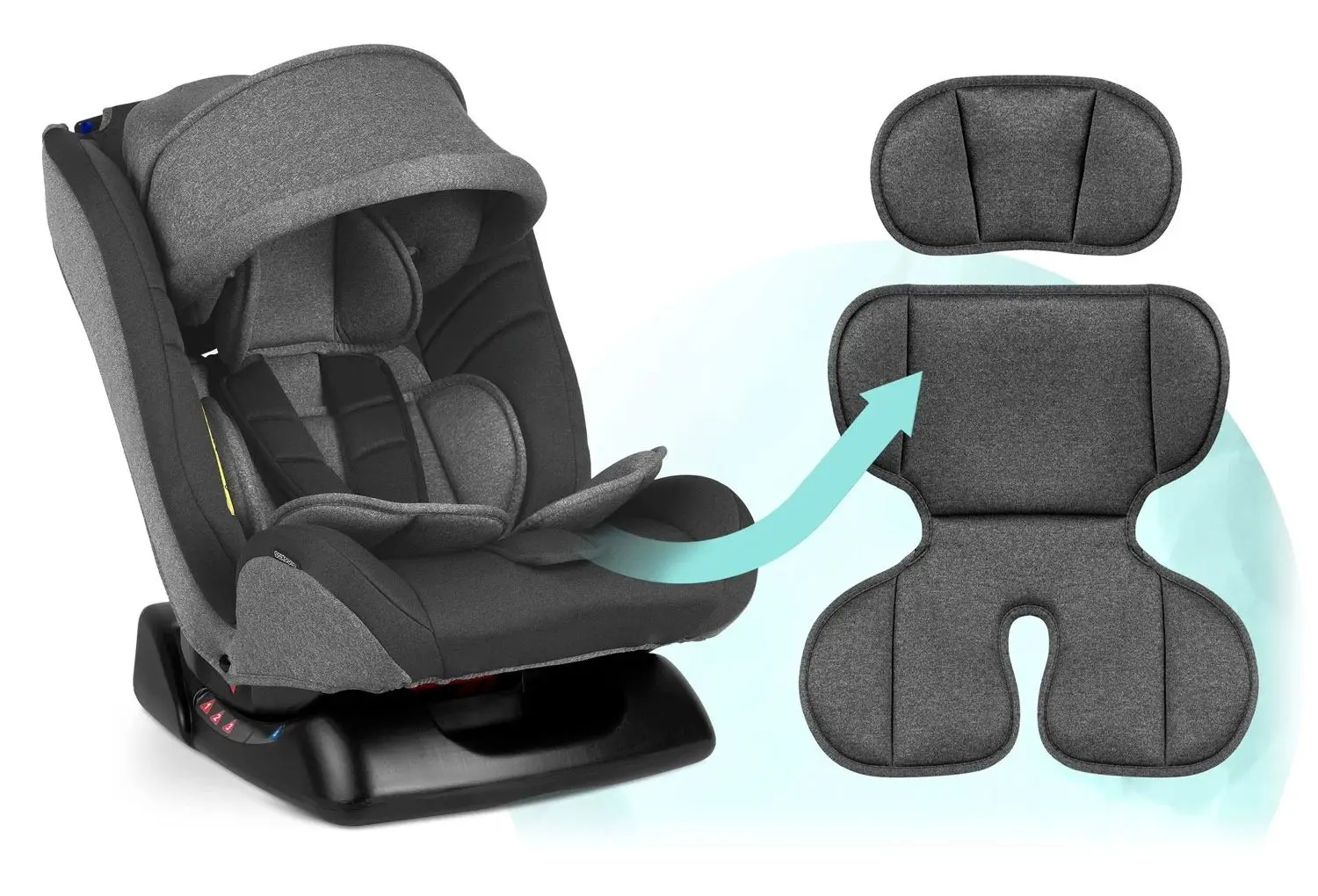 Автокресло Ricokids Luco 7131 (Gray) - 6