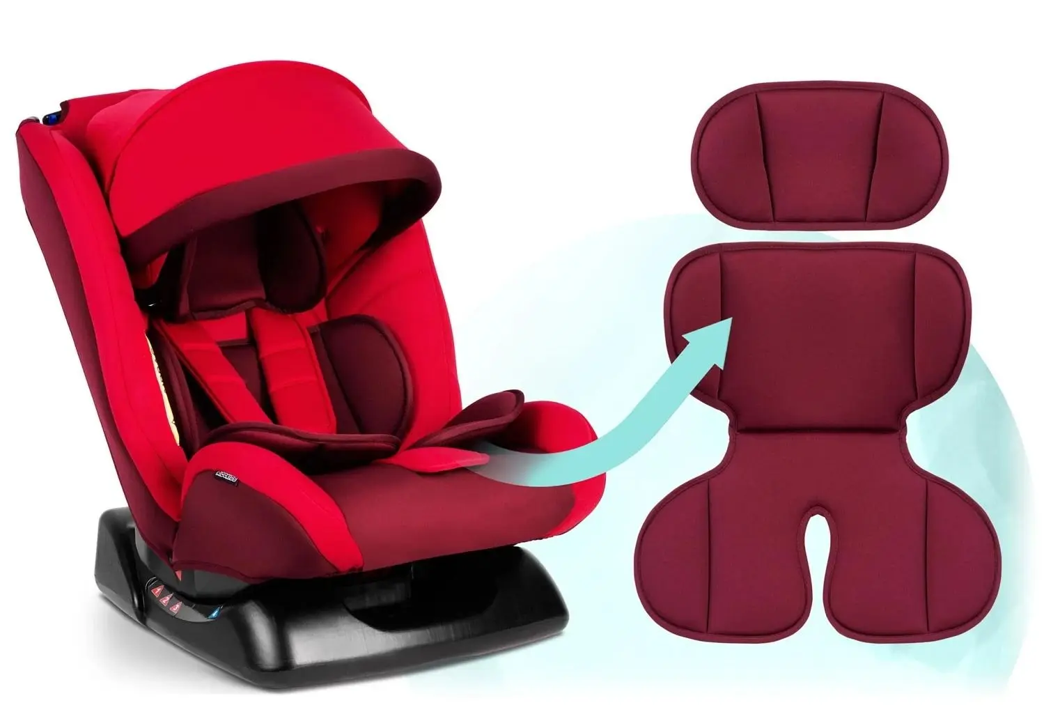 Автокресло Ricokids Luco 7135 (Red) - 6