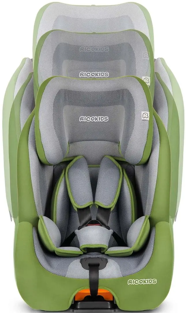 Автокресло Ricokids Qway 7082 Isofix (Gray/Green) - 4