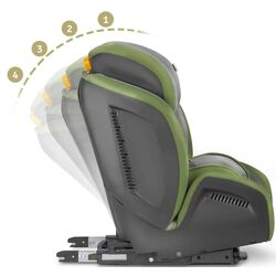Автокресло Ricokids Qway 7082 Isofix (Gray/Green) Thumb
