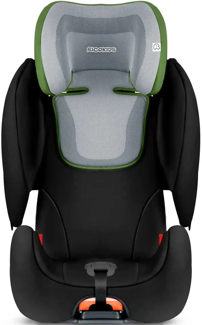 Автокресло Ricokids Qway 7082B Isofix (Black/Green) - 4