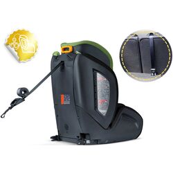 Автокресло Ricokids Qway 7082B Isofix (Black/Green) Thumb