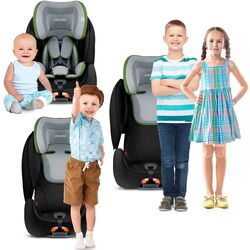 Автокресло Ricokids Qway 7082B Isofix (Black/Green) Thumb