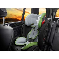 Автокресло Ricokids Qway 7082B Isofix (Black/Green) Thumb