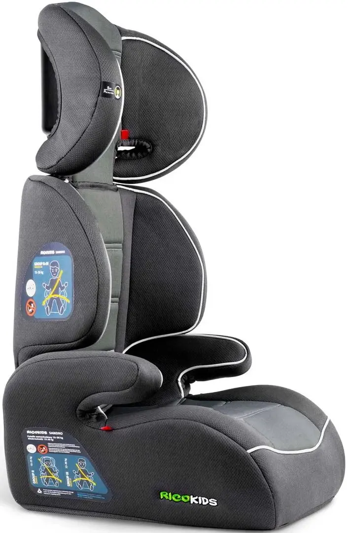 Автокресло Ricokids Sandro 7020 (Dark Gray) - 5