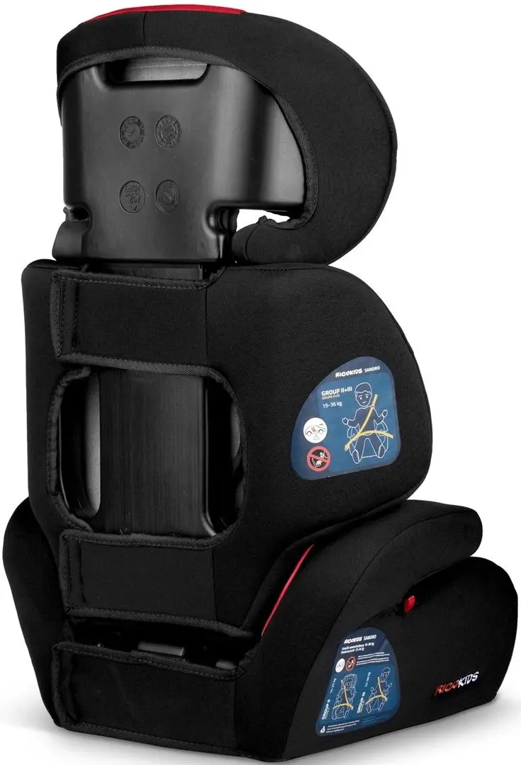 Автокресло Ricokids Sandro 7021 (Black/Red) - 4