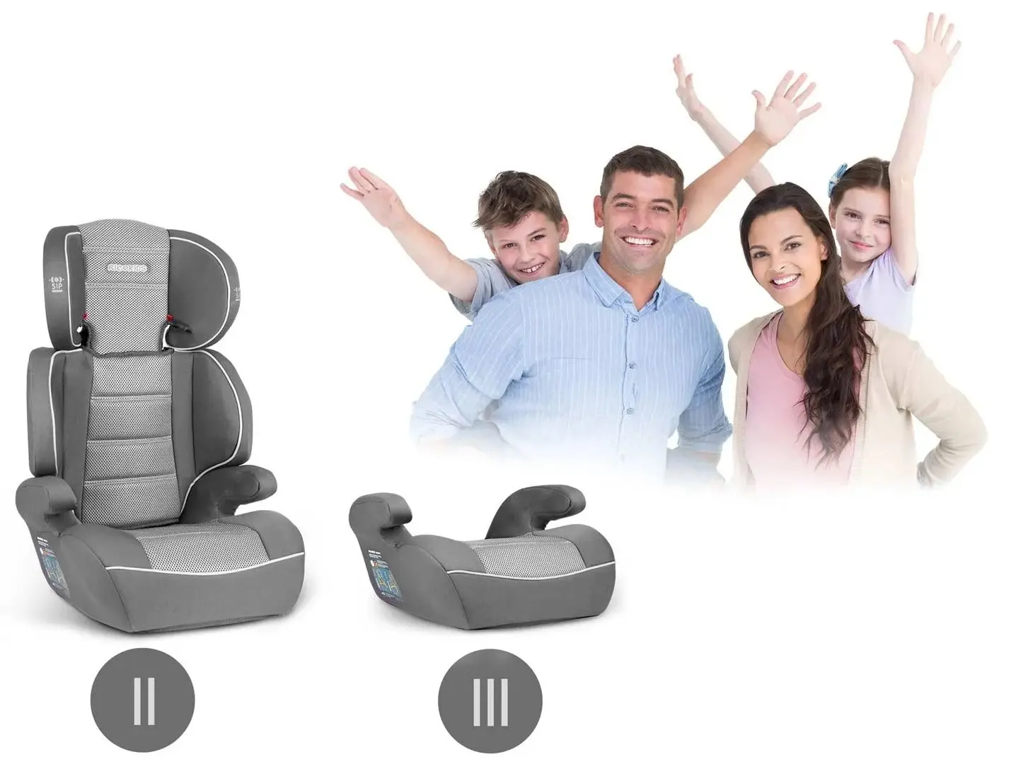 Автокресло Ricokids Sandro 7024 (Graphite) - 6