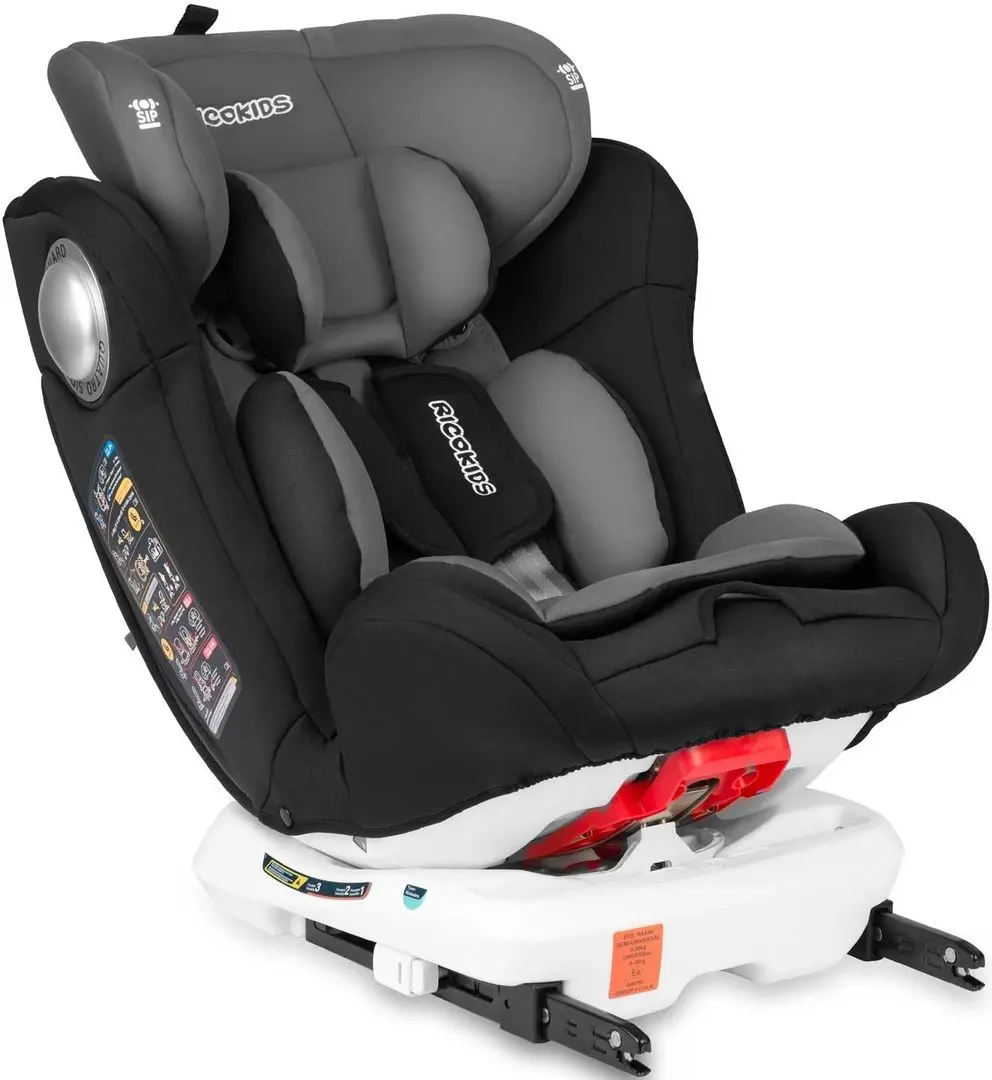 Автокресло Ricokids Spinway Pro (Black/Gray) - 2