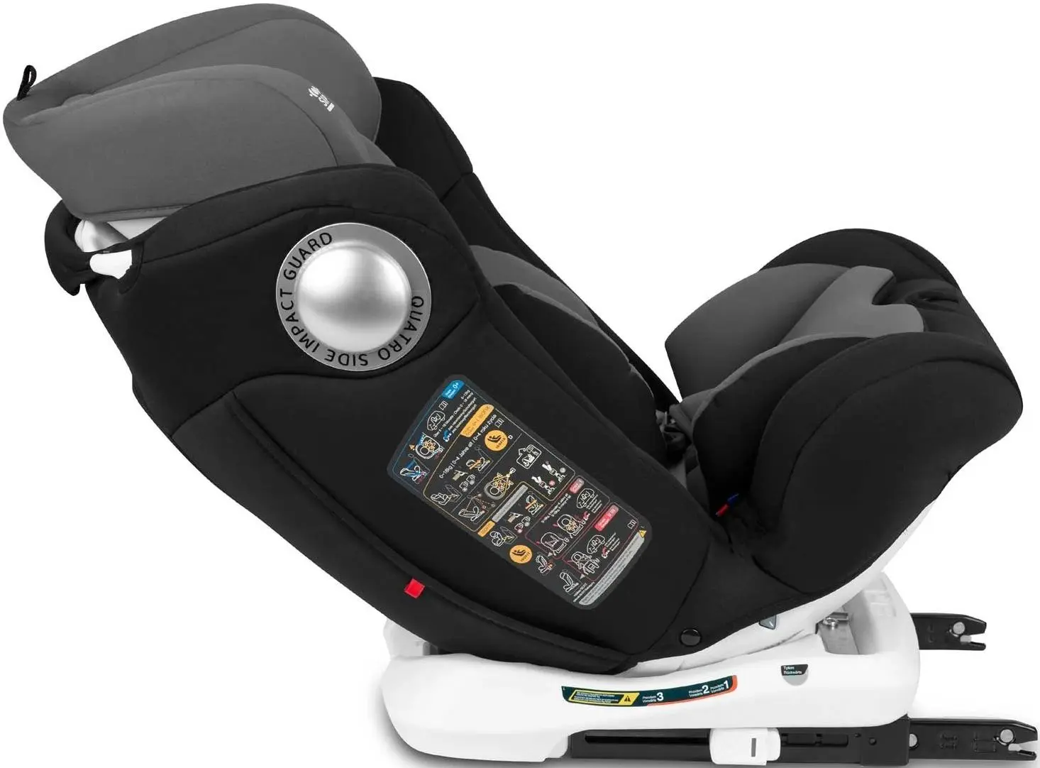 Автокресло Ricokids Spinway Pro (Black/Gray) - 3