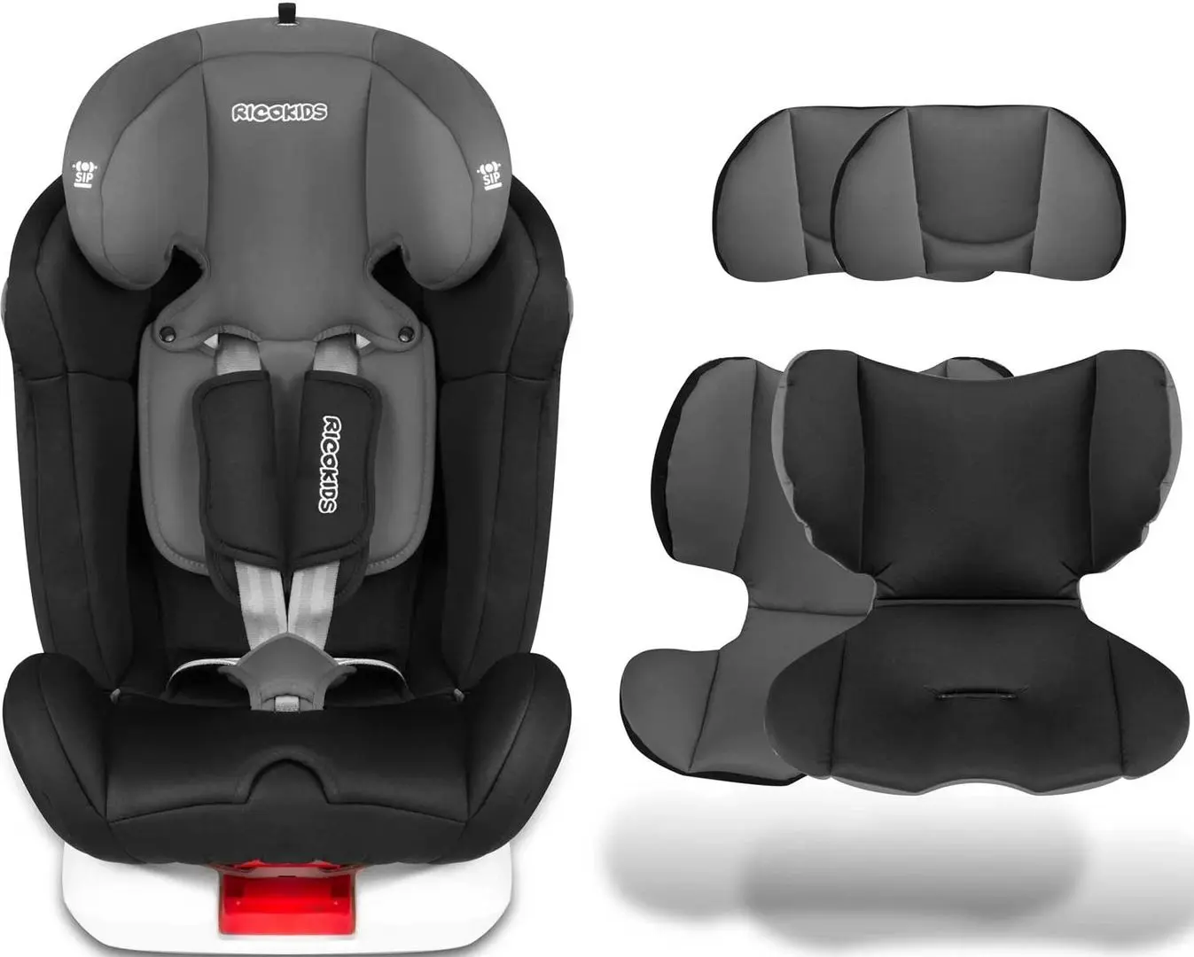 Автокресло Ricokids Spinway Pro (Black/Gray) - 5