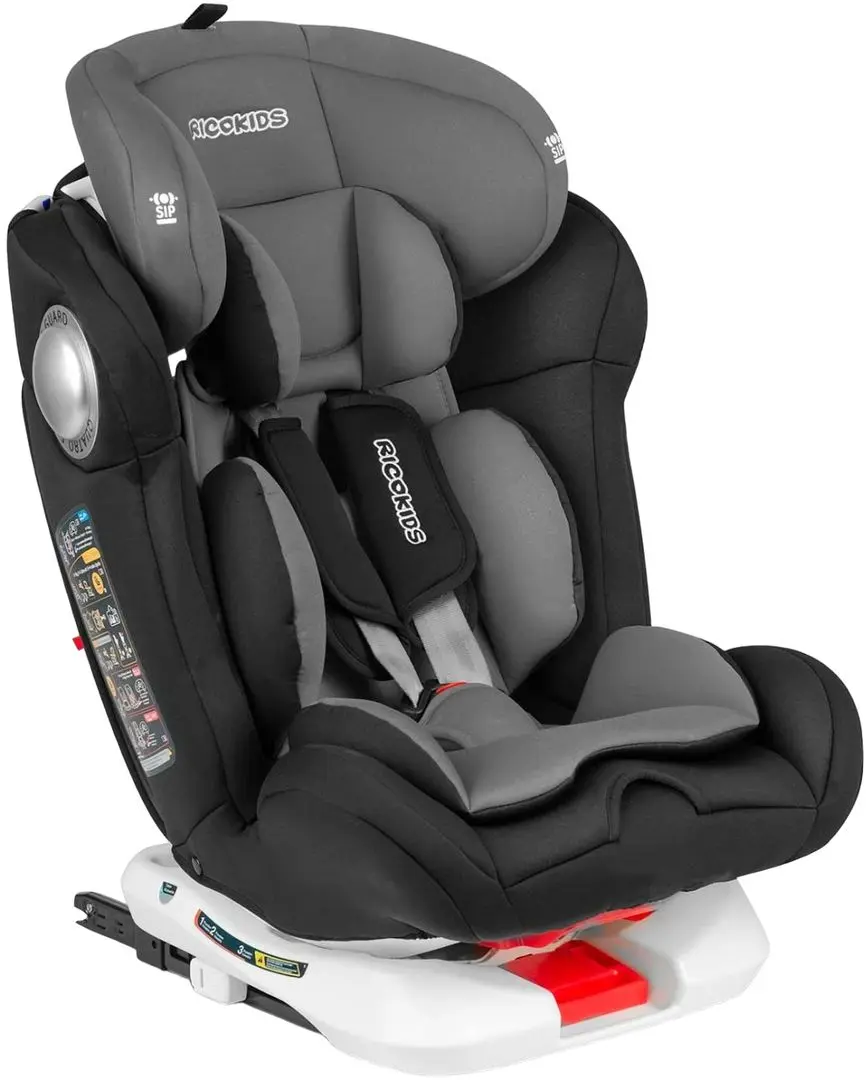Автокресло Ricokids Spinway Pro (Black/Gray)