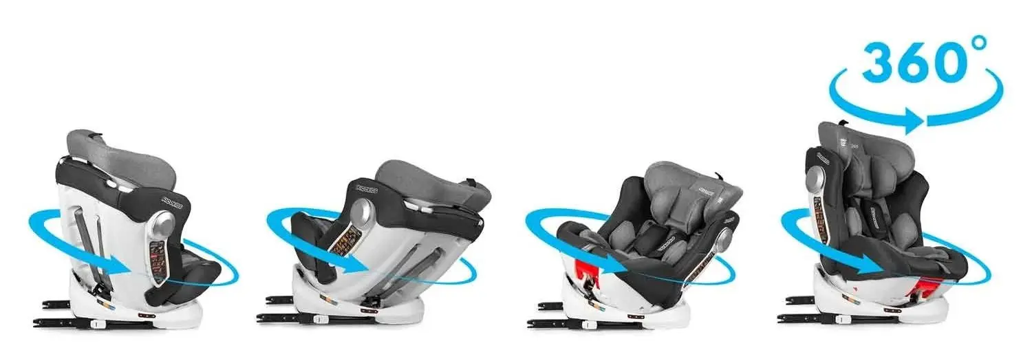 Автокресло Ricokids Stigo (Gray) - 8